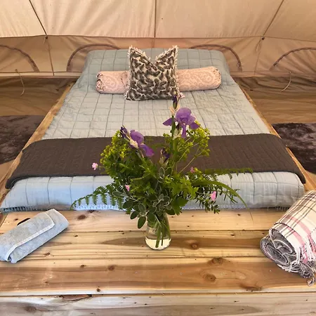 Bluebell Tent At Ballyward Croft Ardkeen Exterior photo