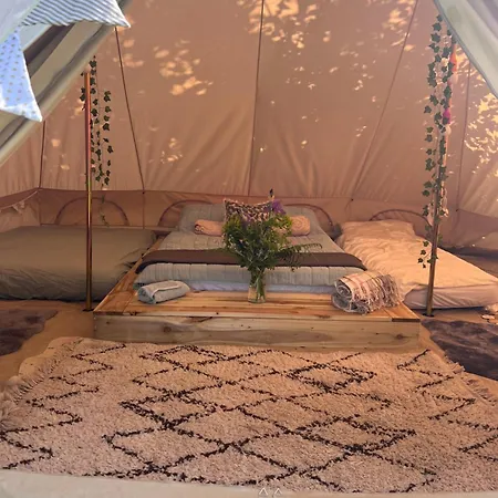 Bluebell Tent At Ballyward Croft Ardkeen Exterior photo